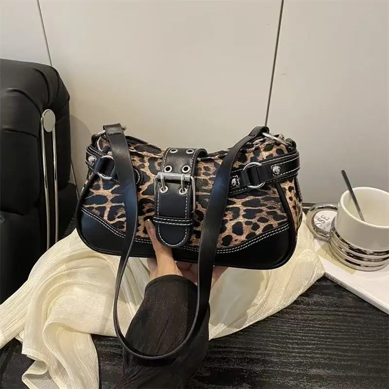 Bags for women 2025 new trendy and versatile retro hot girl armpit bag niche texture crescent bag single shoulder crossbody bag
