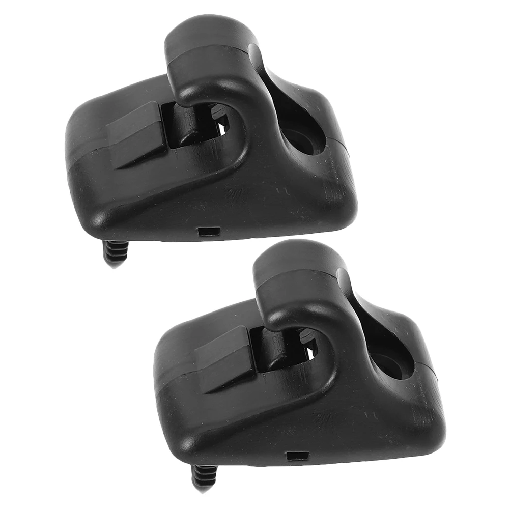 

2 Pcs Sun Visor Clip Automotive Replacement Shield Fastening Hook Compatible Clips