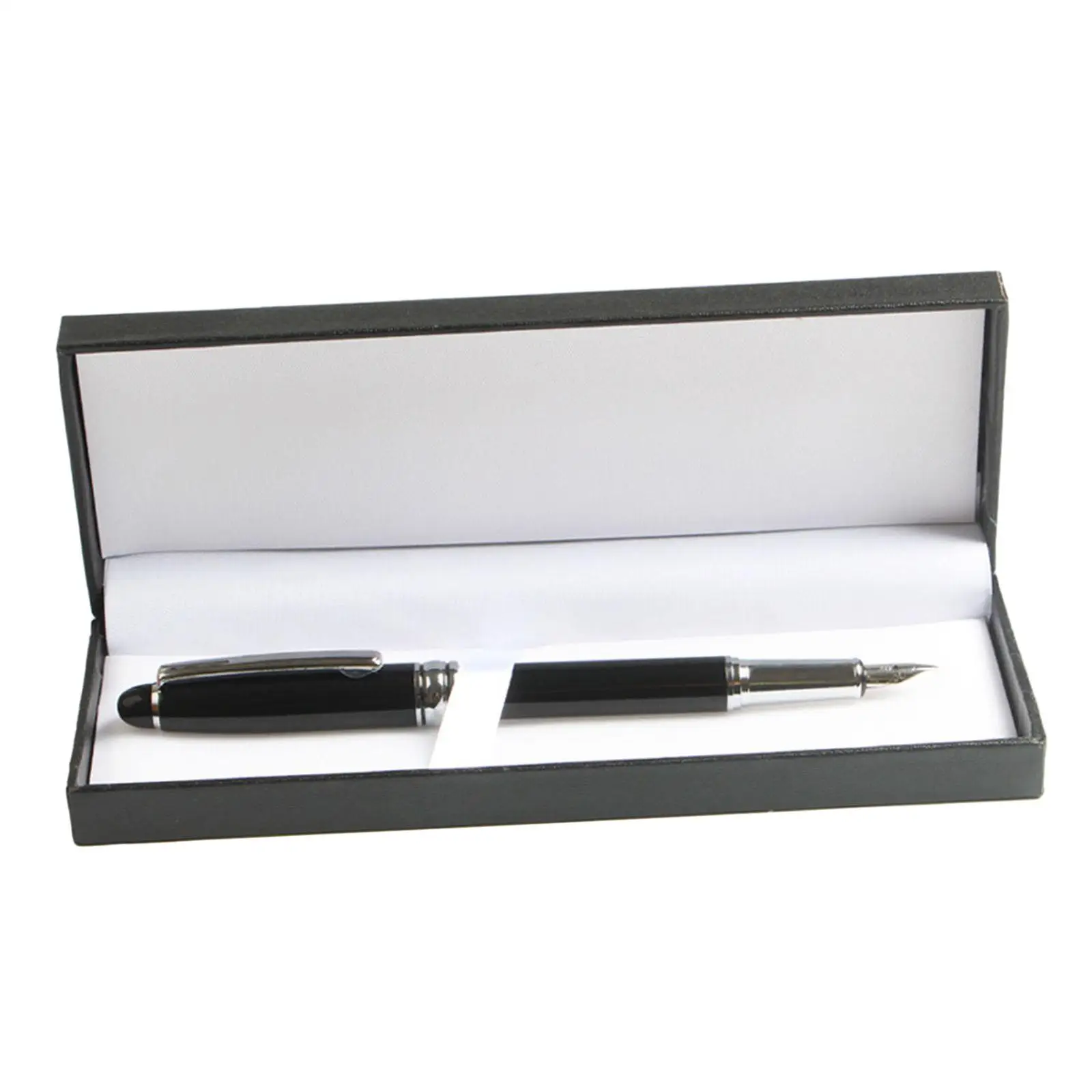 2x قلم حبر، سن رفيع، علبة هدية، خط، قلم كتابة سلس #5