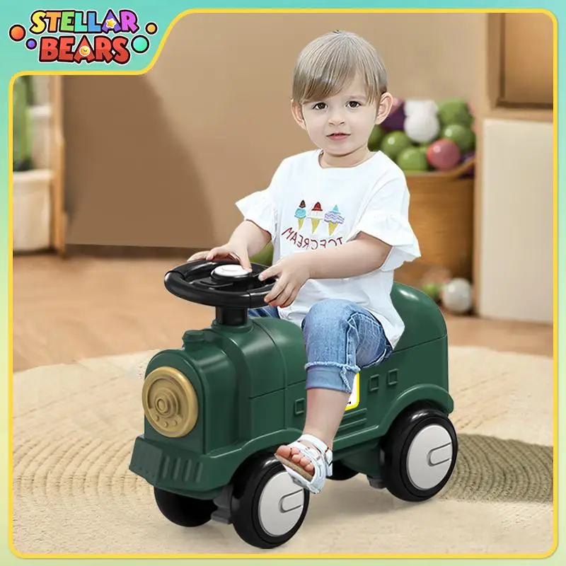 기차 자동차 어린이용 관성 자동차 유아용 보행기 실내외 아기 스윙카 유아용 장난감 어린이 선물