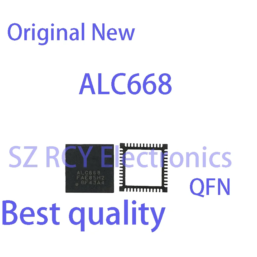 (2-5 PCS)NEW ALC668 ALC668-CG QFN Chipset