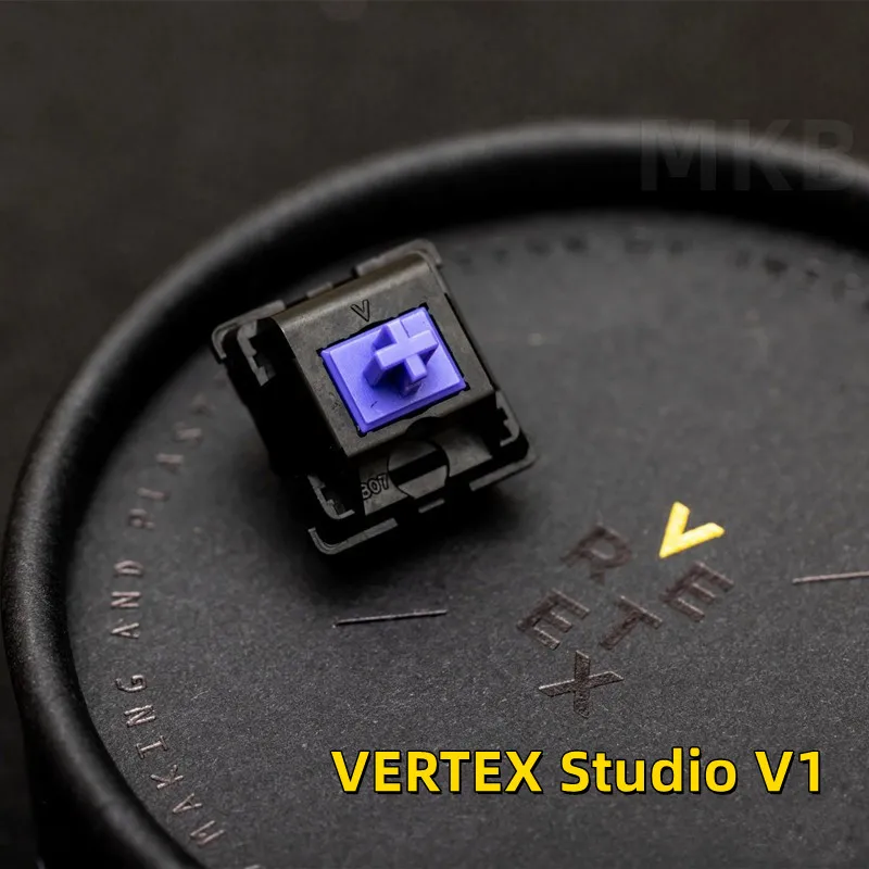 VERTEX Studio V1 przełączniki liniowe wersja fabryczna Lubed (ze słoikami) do klawiatury mechanicznej DIY fabrycznie Lubed wersja Jwick