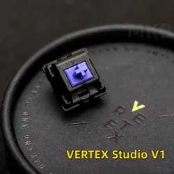 VERTEX Studio V1 선형 스위치, 기계식 키보드용 공장 윤활 버전 (항아리 포함), DIY 공장 윤활 버전 Jwick