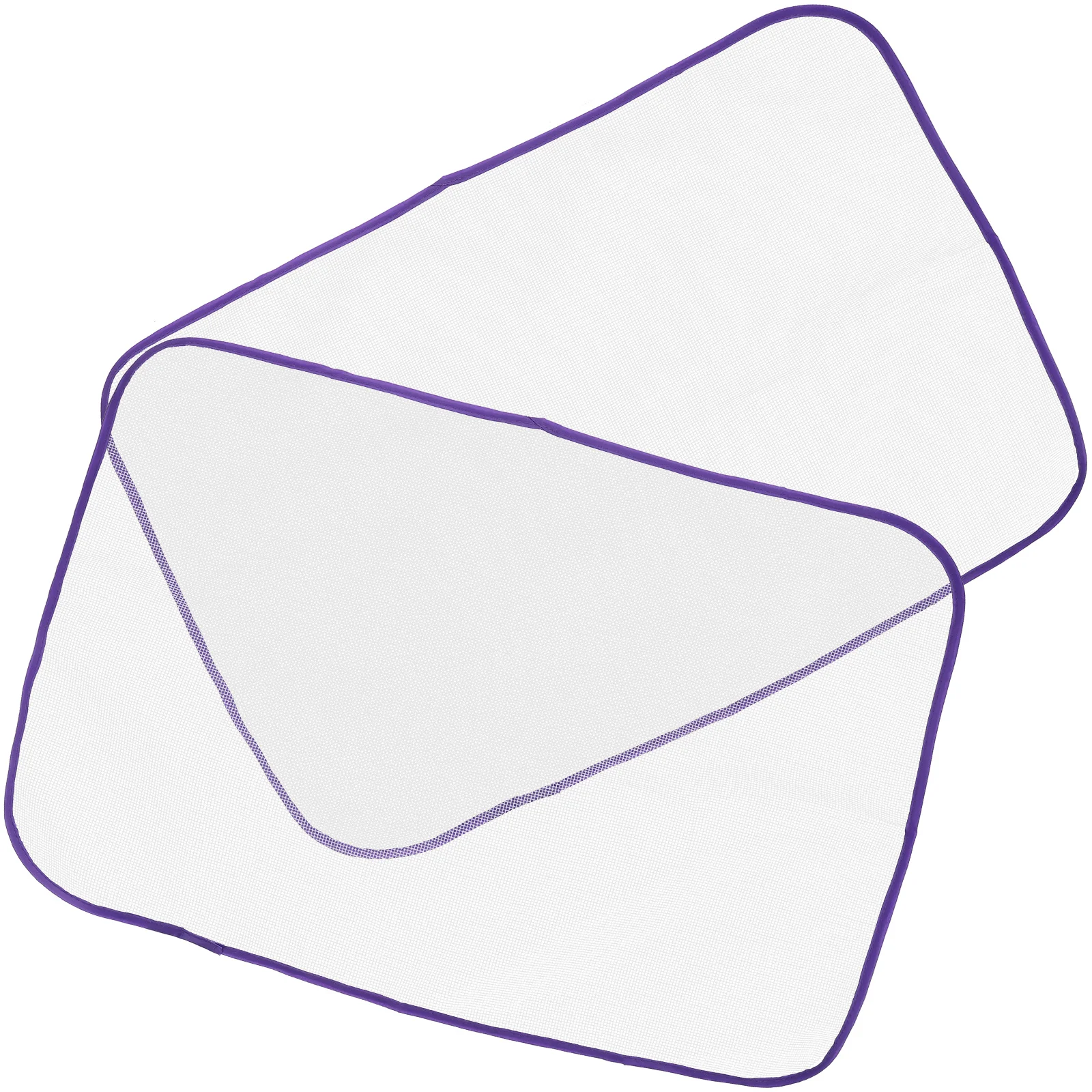 

2 Pcs Ironing Protective Mesh Pad Portable Board Cloth Pressing Tabletop for Travel Felt Tape