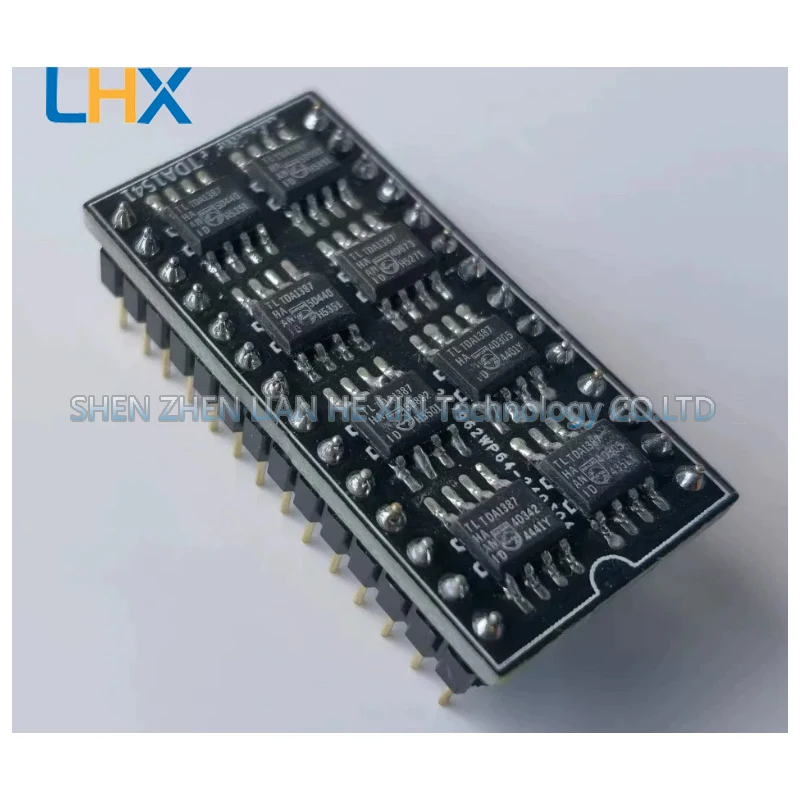 TDA1387 8 parallel direct substitution TDA1541 replace TDA1541A classic decoding IC digital to analog converter