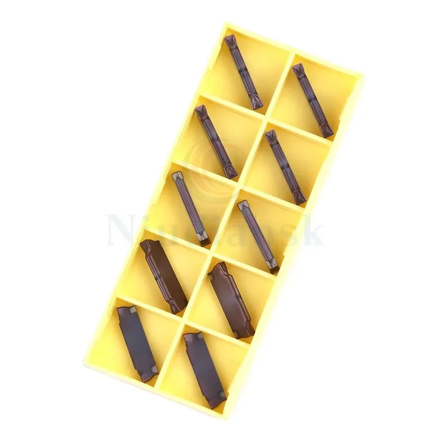 MGMN300-T LF6018 MGMT400-T LF6018 مخرطة التحكم العددي كربيد إدراج الحز شفرة قطع أداة معالجة الفولاذ المقاوم للصدأ