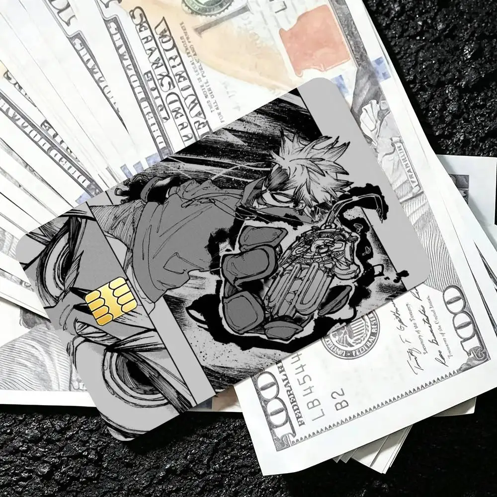 Anime G-Gachiakuta  Credit Card HD Stickers Premium matte film effectively prevents fingerprints and daily abrasion.