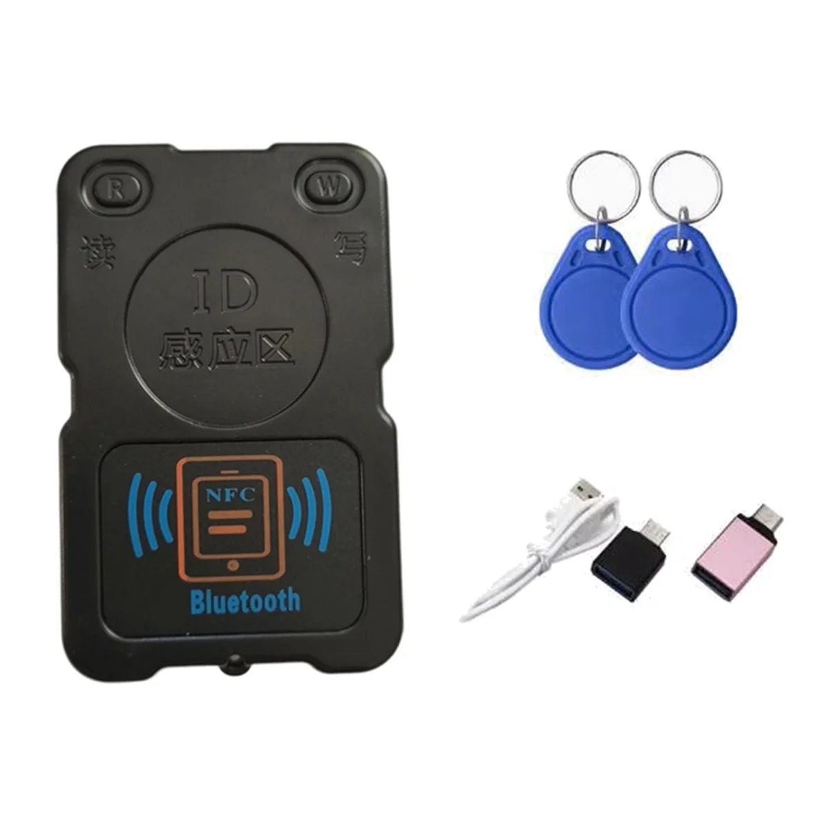 Bluetooth RFID Chip Card Copier NFC Encryption Key Reader Writer_Y80A