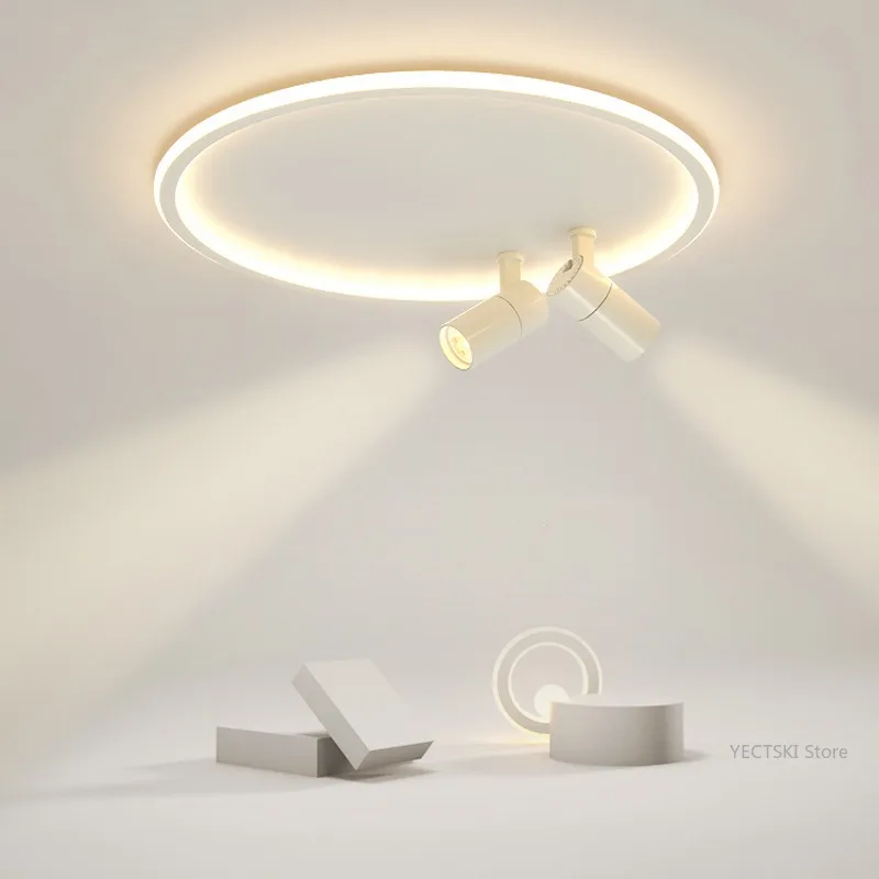 Modern minimalist creative Nordic bedroom living room light study dining room dressing room light