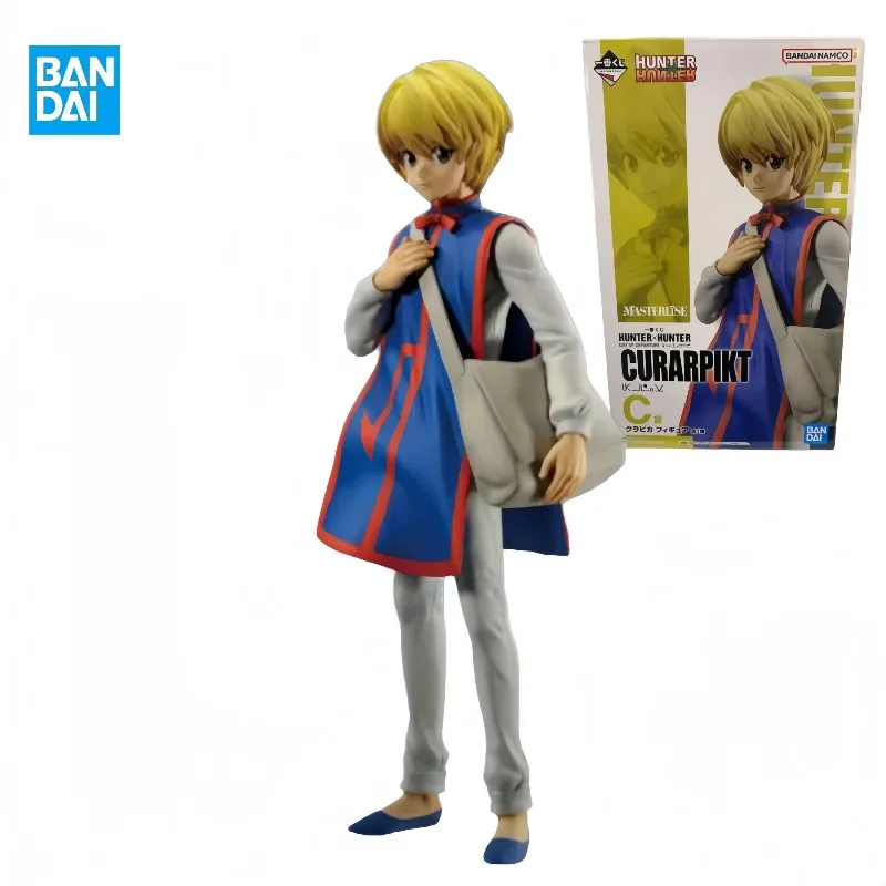

【In Stock】 Bandai Original Banpresto Hunterxhunter Kurapika Action Figure Model Doll Brand Anime Characters Figure