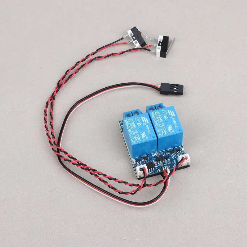 

1-Channel Servo Signal Input Model Aircraft Motor Forward And Reverse Controller Relay 10A Support 5-12V Receivers