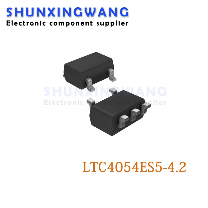 10PCS LTC4054ES5-4.2 SOT23-5 LTC4054ES5 SOT23 LTC4054 SOT SMD TP4054