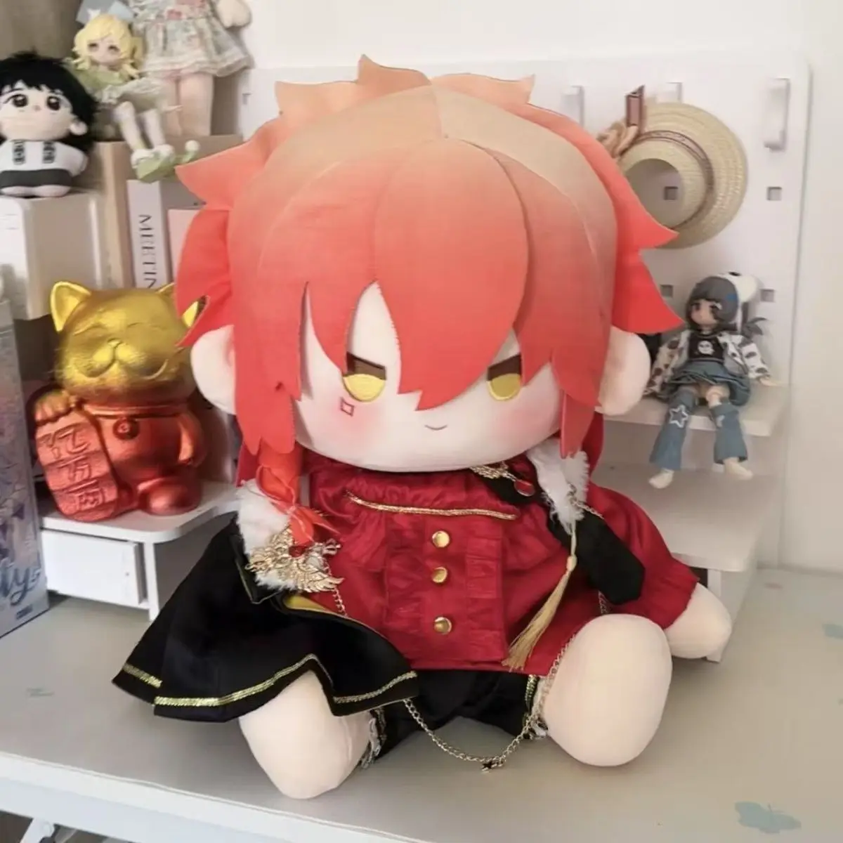 

Аниме Mydei Honkai: Star Rail, мягкая поза для сидения, модель Maumet, сменная одежда, 40 см, плюшевая подушка, очаровательный рождественский подарок