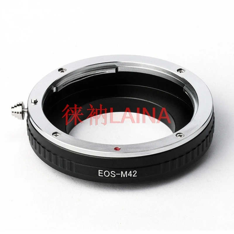 Anillo adaptador macro EOS-m42 para lentes Canon EOS EF a cámara Zeiss Pentax Mamiya con montura de tornillo M42