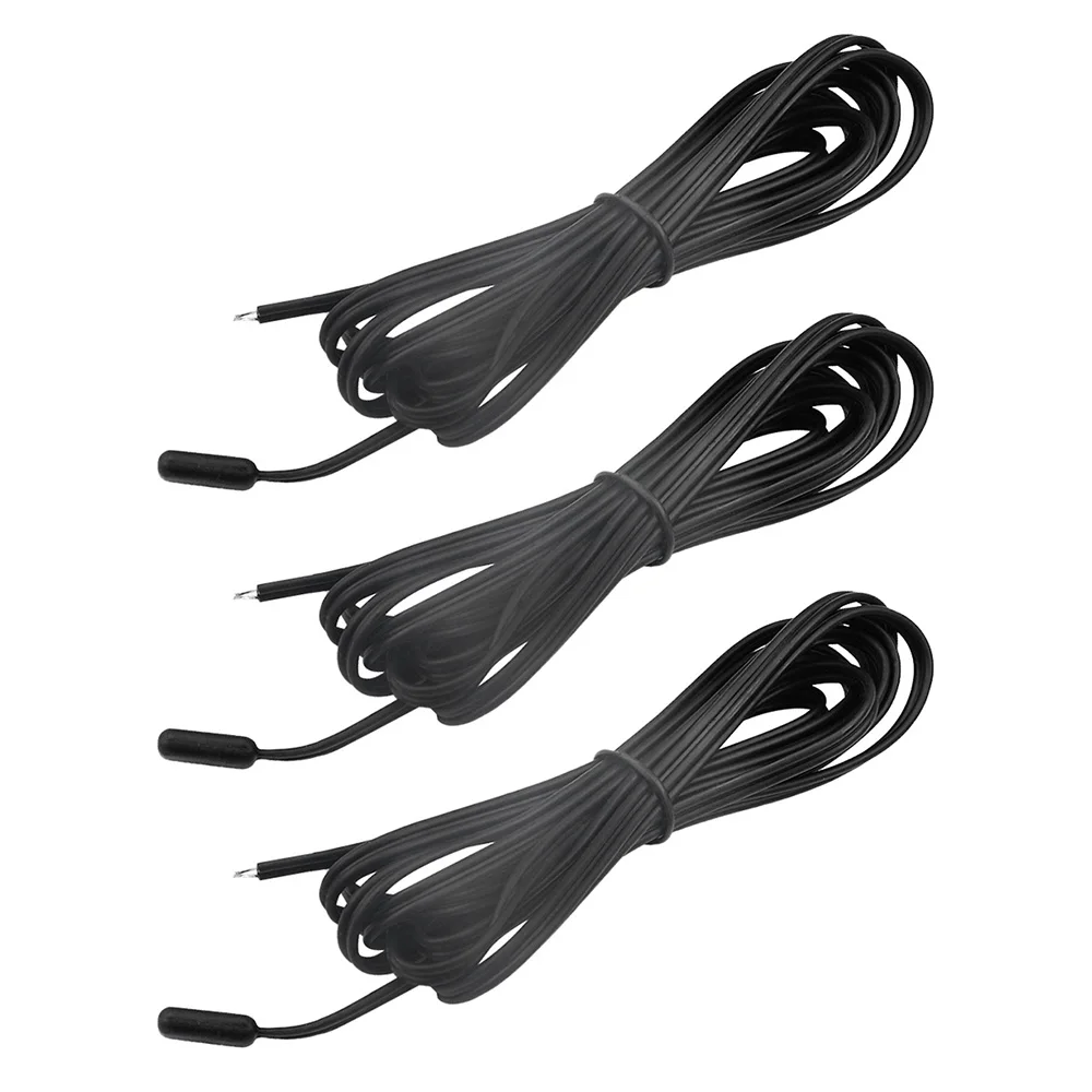 1-10PCS 1m/2m Temperature Sensor Probe Ntc R25℃ 10k Waterproof Antifreeze High Precision Thermostat Probe