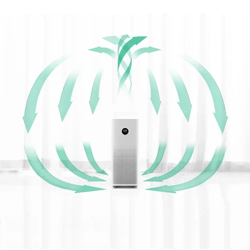 Luftreiniger, intelligentes Büro, Schlafzimmer, großer Raum, Stummschaltung, Sterilisation zusätzlich zu Formaldehyd, Pm2,5, Heiserfrischer