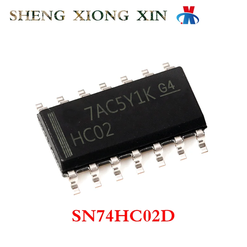 10 pz/lotto 100% nuovo SN74HC14DR SN74HC00D SN74HC02D SN74HC04D SN74HC08D SN74HC14D SOP-14 Chip convertitore HC14 HC00 HC02 HC04 HC08