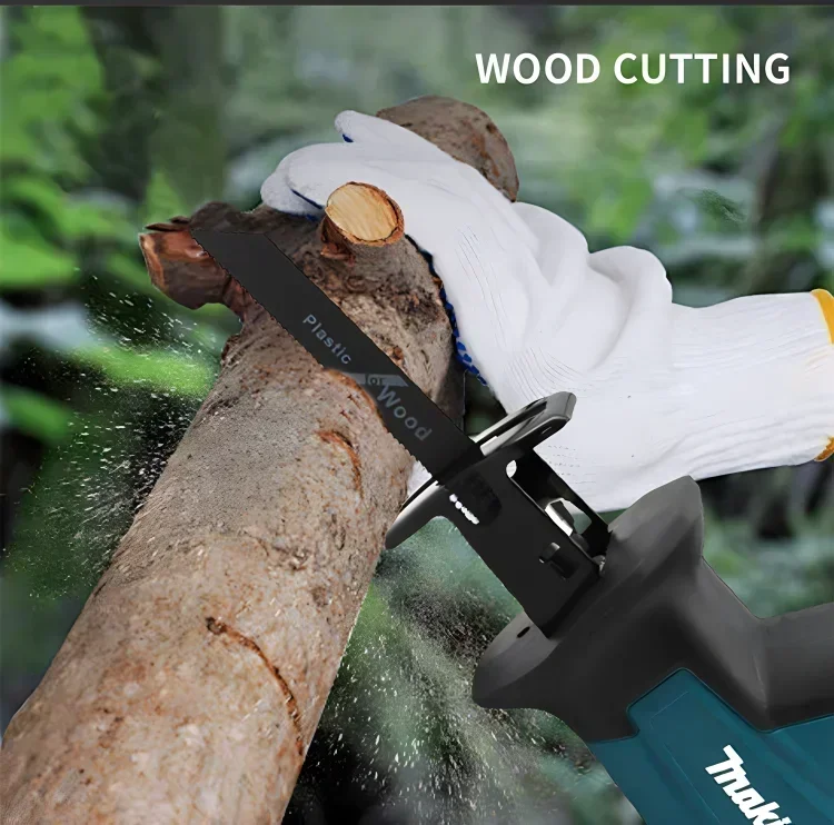 2026 Makita 18V Akku-Säbelsäge Bürstenlos Wiederaufladbar Holz- und Metallschneidesäge Tragbares Elektrowerkzeug – Detail 10