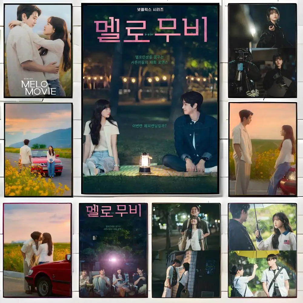 Koreanische romantische TV-Serie M-Melo M-Film-Poster, Wandkunstdruck, Poster, dekoratives Wandbild, Heimdekoration, Geschenk, ungerahmt