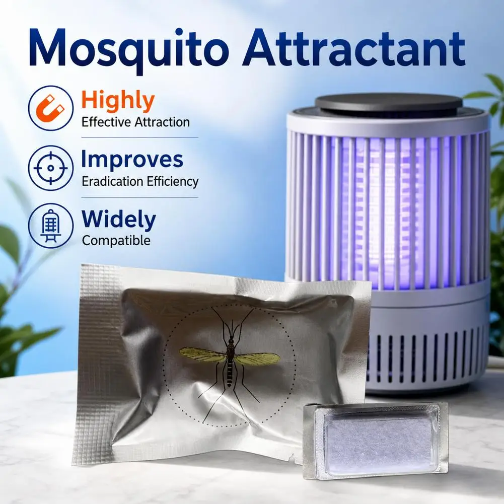 1Pc Mosquito Lure Refill Long Lasting 450 Hour Insect Bait Non-Toxic Bug Trap Replacement for Mosquito Trap Bug Zapper