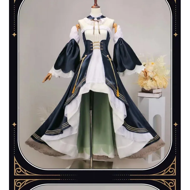 SN55Cosplay Miku القمر ثوب تأثيري ثوب مسائي تنورة كبيرة فستان 39 حفلة مجموعة كاملة @ 54WE