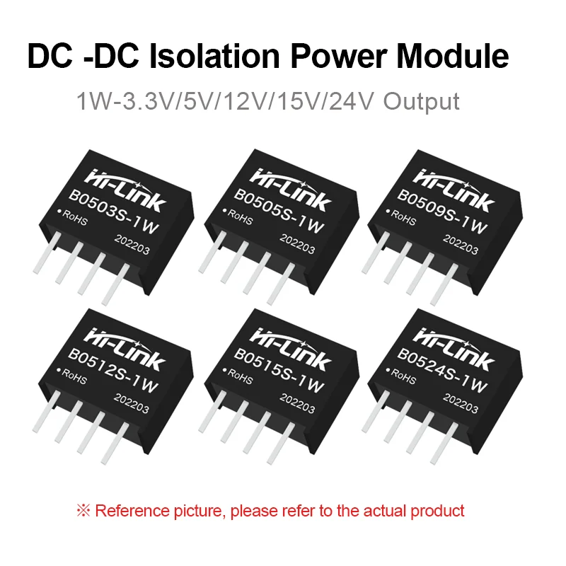 Free shipping 10pcs Hi-Link new small size low cost 5V DC DC converter voltage 1W 200mA Output smart home IOT electronic