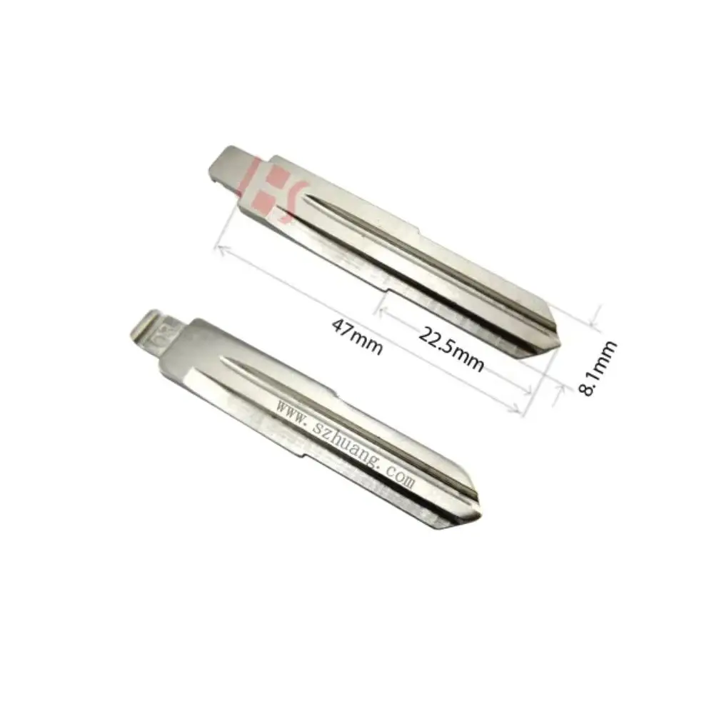 

10pcs Key Blade Replacement Metal Blank Uncut Flip Key Blade For Honda,GreatWall,Buick