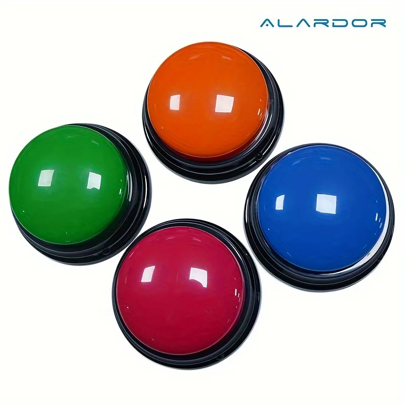 4pcs Recording Button, Recording Box Pet Recording Communication Sound Box