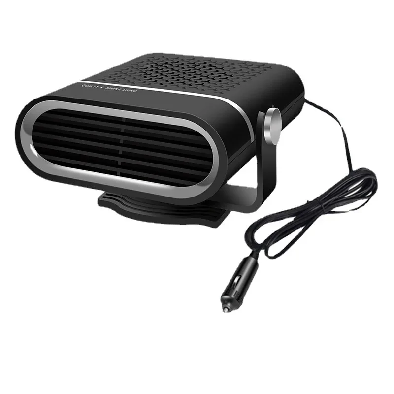 

12V 120W Portable Car Heater Fast Heating Electric Heating Fan Window Windshield Defogging Defrosting Dashboard Seat Heater Fan