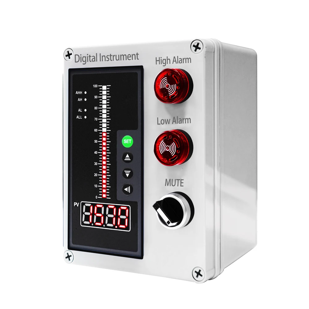 Industrial Digital Display Instrument Universal Input 4‑20mA RS485 Output 4 Relay Outputs for Industrial Control System