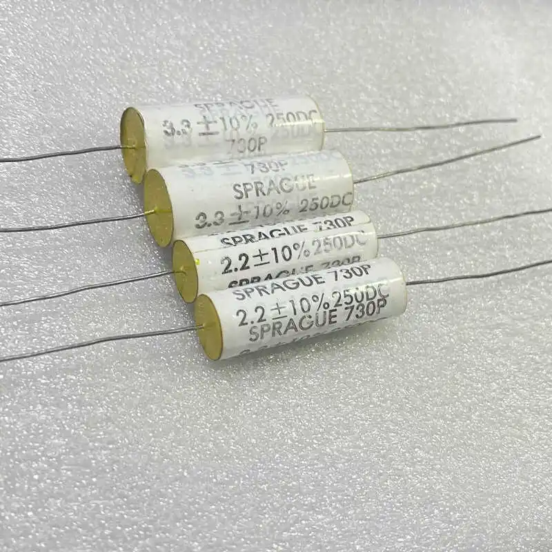 

2PCS/LOT 250V 2.2UF 225 3.3UF 335 MKP 730P Copper Pin Audio Coupling Capacitor