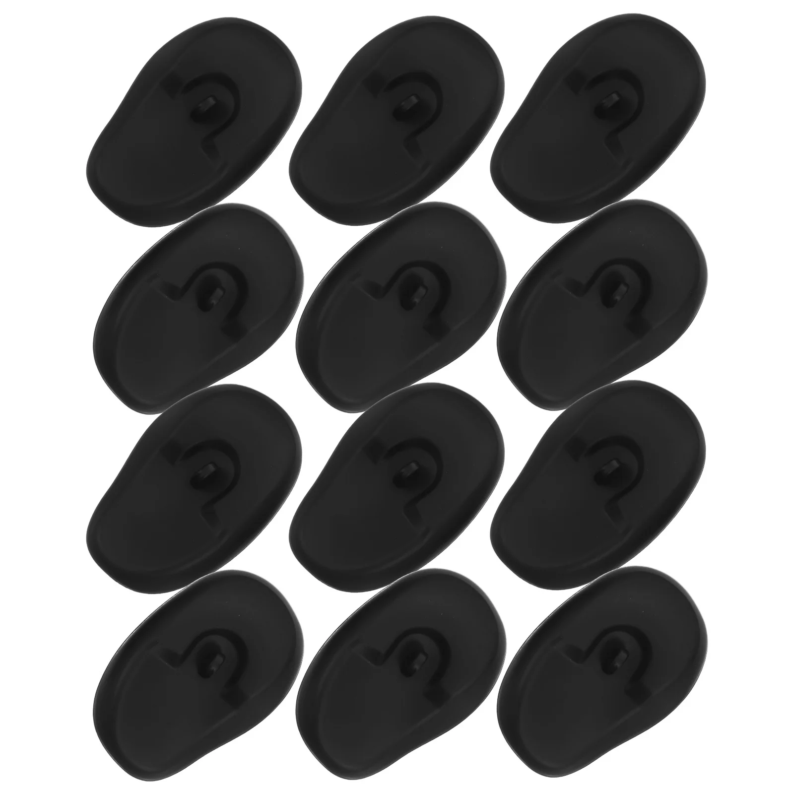 6Pairs Hair Coloring Ear Protectors Silicone Waterproof Soft Earmuffs for Hair Dye Salon Home Bathing Shower Caps - Image 4