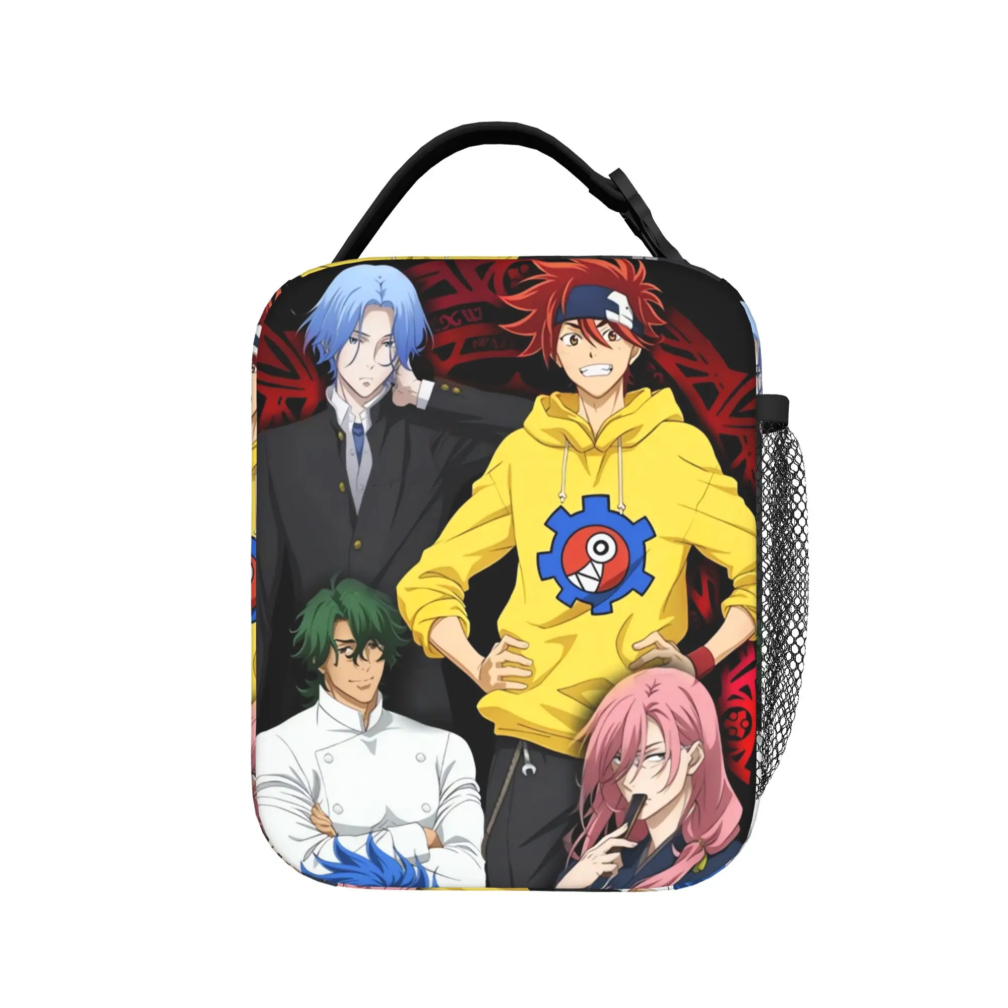 Youthful SK8 the infinity Lunch Bag  Aesthetic Lunch Box For Girls Travel Portable Cooler Bag Oxford Designer Tote Food Bags