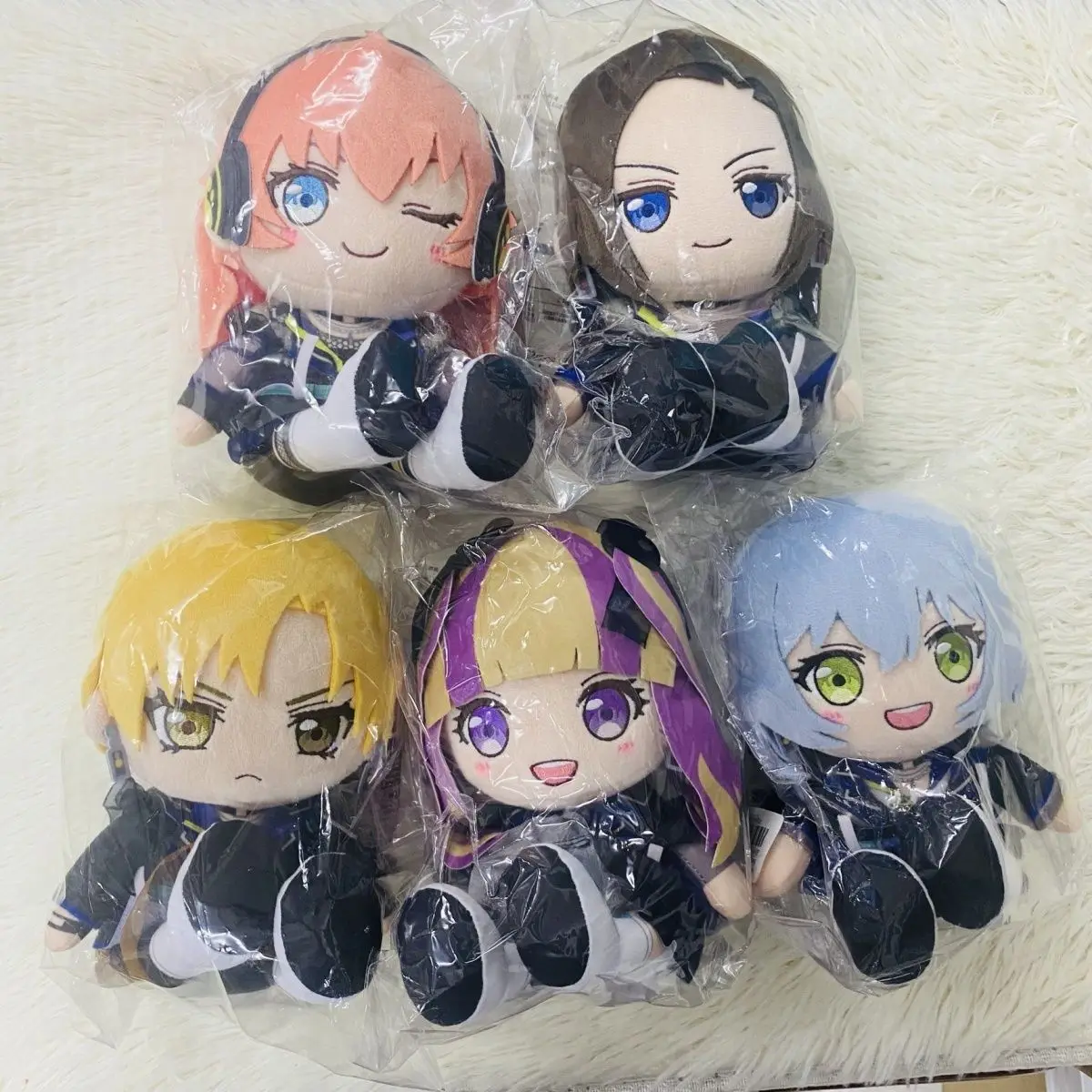 

Stuffed 17cm Game Anime GSC Pareo Lock Chuchu BanG Dream Ras Body Plush Doll Toy Soft Dress Up Cotton Kid Gift