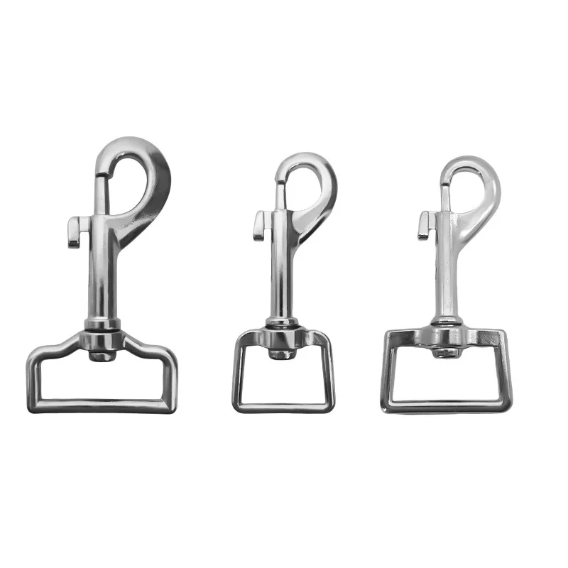 2PCS Zinc Alloy Traction Dog Buckle 20MM P Letter Hook Buckle Luggage Lock Buckle Accessories With Multiple Specifications