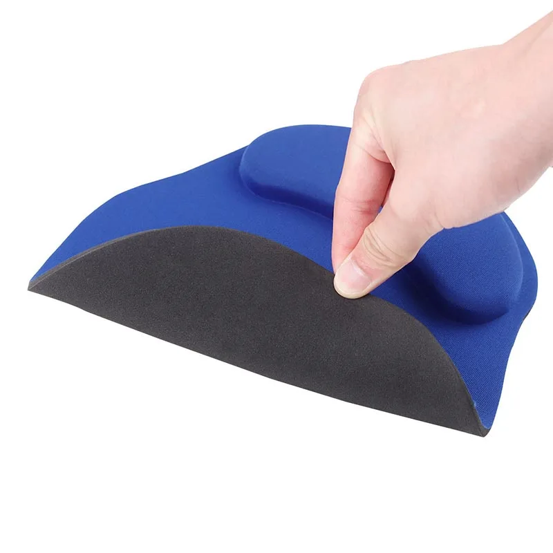 Ergonomic Wrist Rest Mouse Pad Solid Wrist Guard Support Pad Non-Slip Office Guard Mouse Mat Soft Mousepad For Game Computer