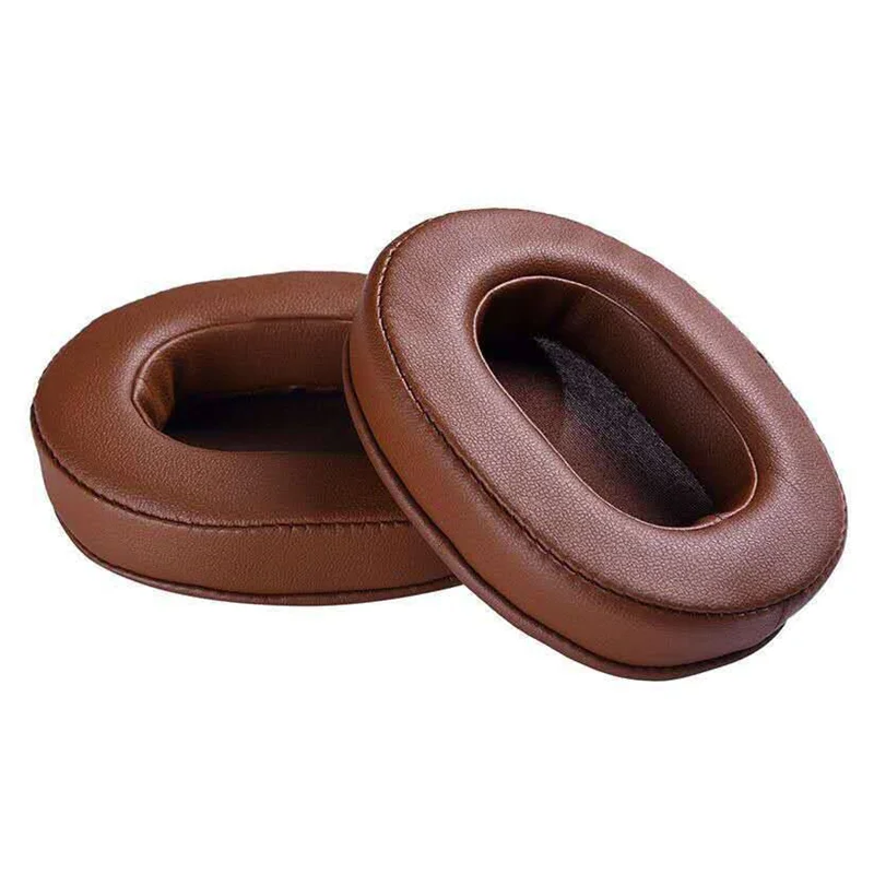 Almohadillas de cuero de tacto suave para auriculares, almohadillas de espuma para Audio Technica, ATH-MSR7, M50X, M40X, SX1, novedad