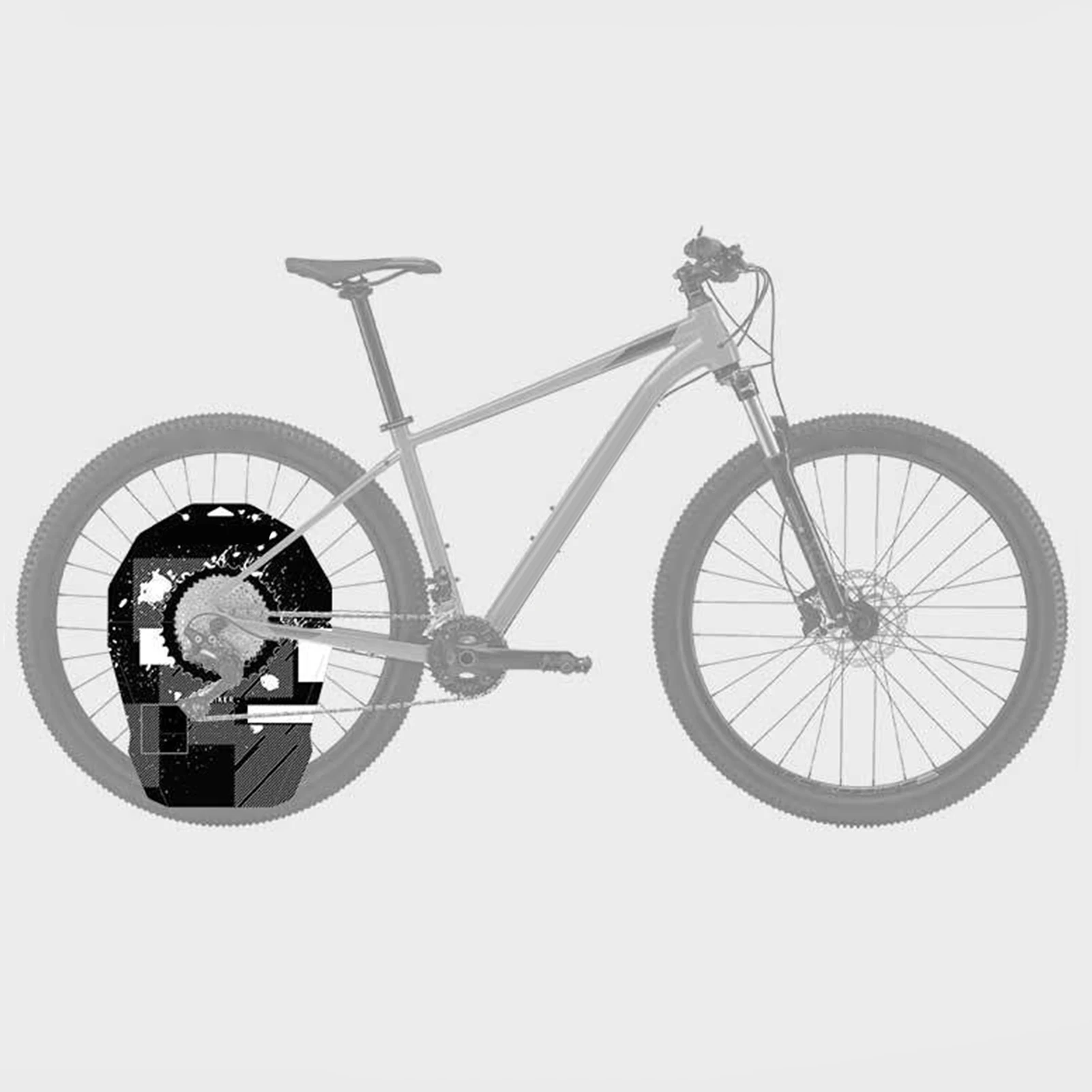 Protection Oil-proof Board Bike Washing Cover Disc Brake For Bike Maintenance And Cleaning Tool Prevent Noise And Degradation