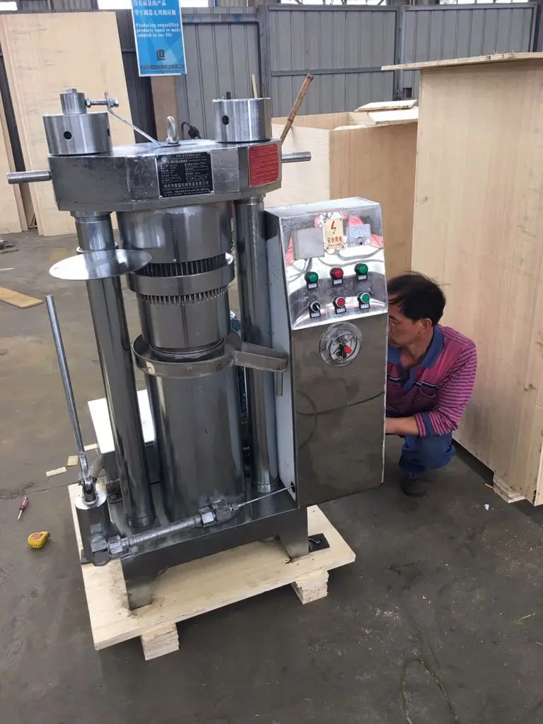 Industrial Hydraulic Virgin Coconut Oil Olive Oil Press Machine Hydraulic Sesame Oil Press Machine