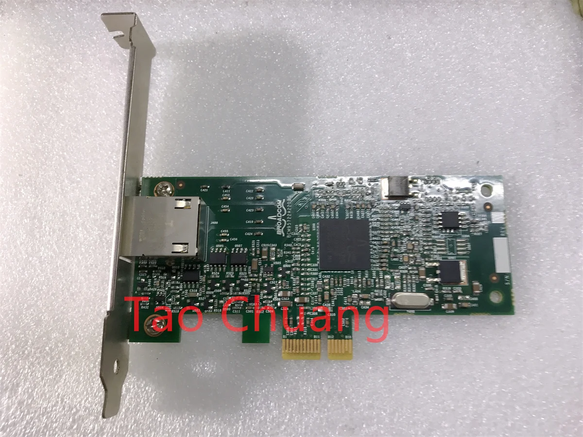 9RJTC FOR DELL Broadcom BCM95722A2202G Single Port Gigabit NIC PCI-E Network Card Adapter 09RJTC