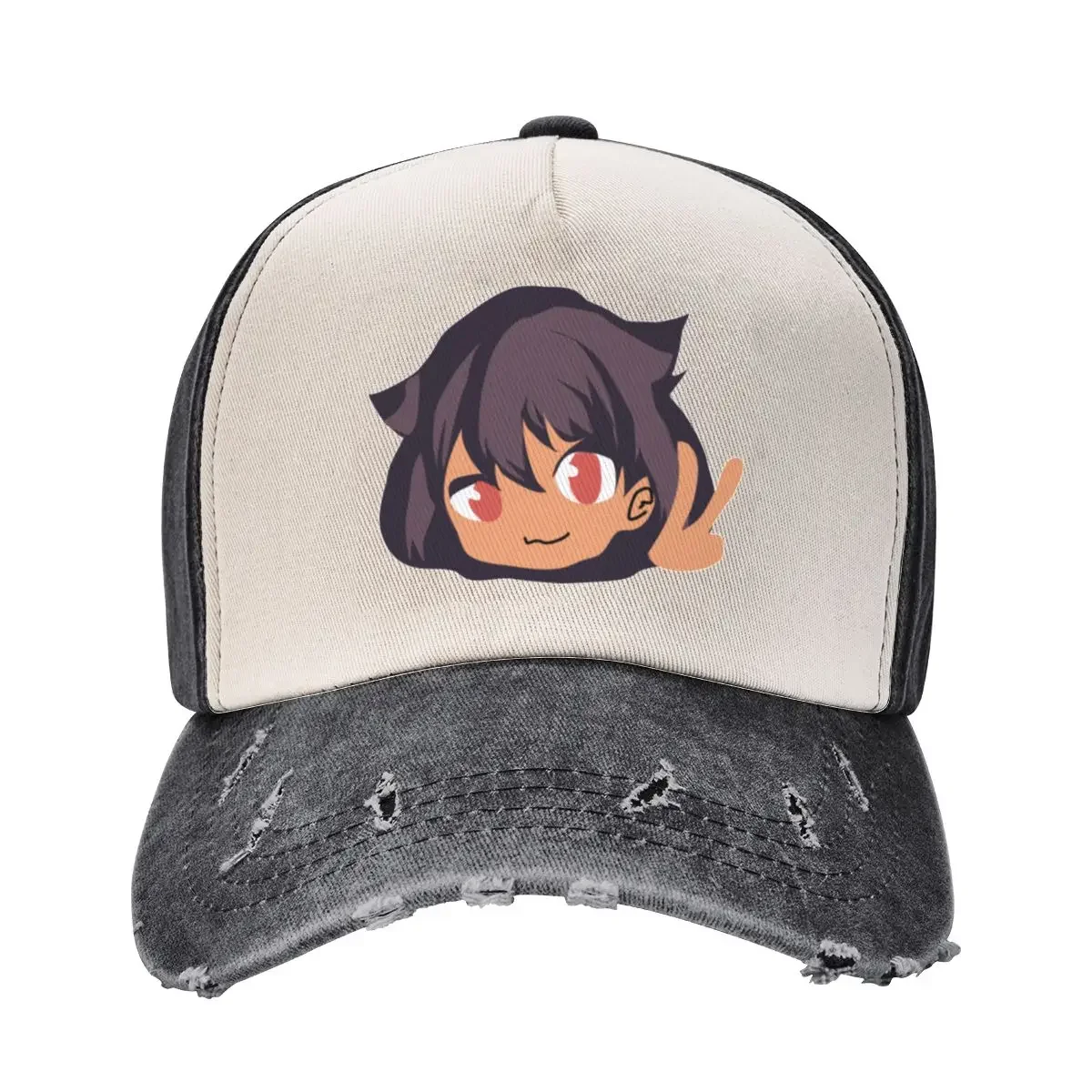 Cute Jahy Face Anime Peeker animangapoiCap Baseball Cap birthday Visor Elegant Women's Hats Men's