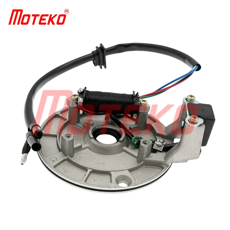 BX22090077 СТАТОР ЗАЖИГАНИЯ МАГНЕТО КАТУШКА ОДНОФАЗНЫЙ 3 КАБЕЛЯ ДЛЯ YX140 1P56FMJ BX22090077 СТАТОР ЗАЖИГАНИЯ МАГНЕТО КАТУШКА ОДНОФАЗНЫЙ 3 КАБЕЛЯ ДЛЯ YX140 1P56FMJ