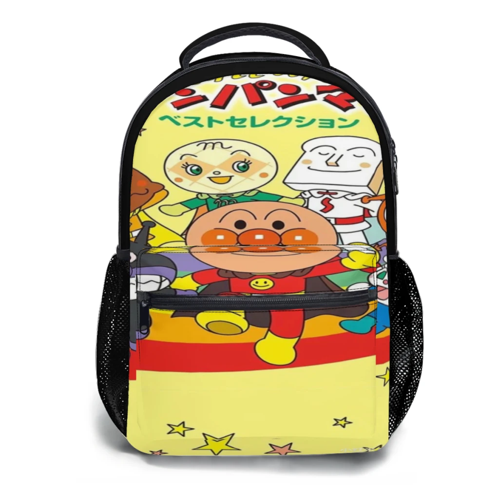 Bread-Superrman Schoolbag For children Large Capacity Student Backpack Cartoon High School Student Backpack 17inch