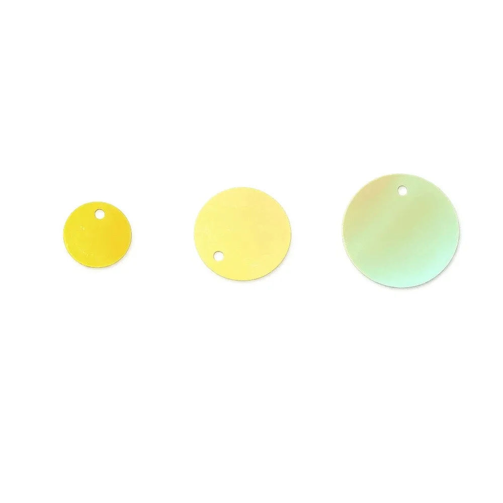 Shiny 30mm Loose Sequins Flat DIY Paillette Sequin Paillette Style Round Sewing Sequins Garment Accessory