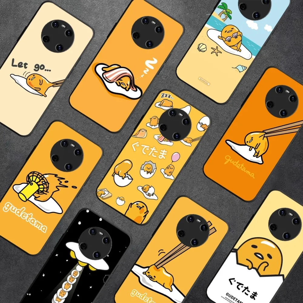 Yellow Lazy Egg G-Gudetamas Phone Case For Huawei Y9 6 7 5 Prime Enjoy 7s 7 8 Plus 7a 9e 9plus 8E Lite Psmart Shell