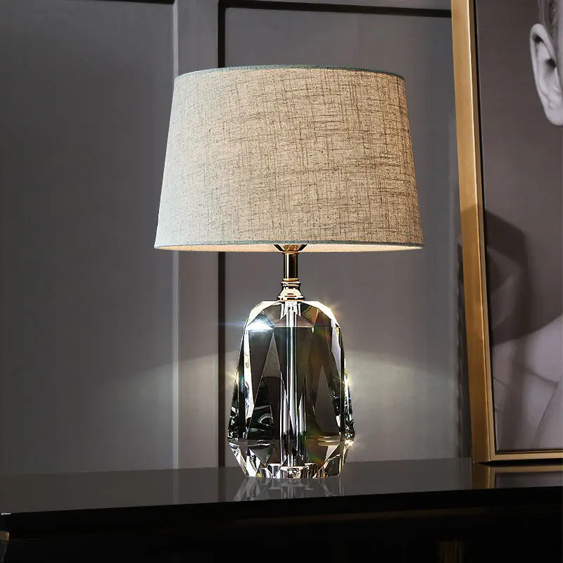

Villa light luxury table lamp living room decorative lamp