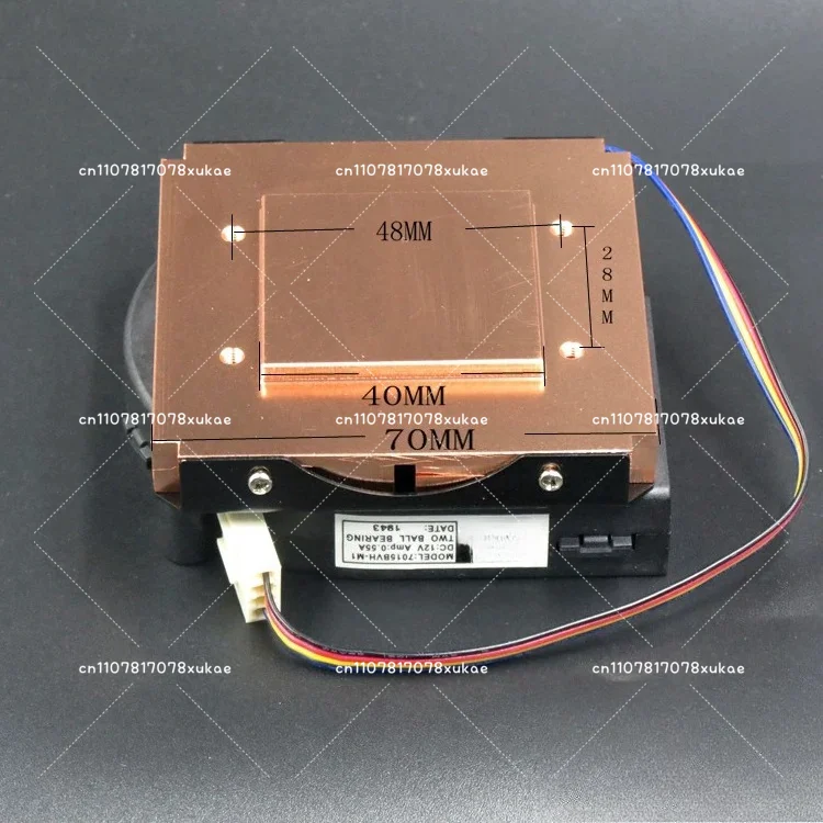 Semiconductor Refrigeration Sheet, Dedicated 40 * 40 Pure Copper, Radiator
