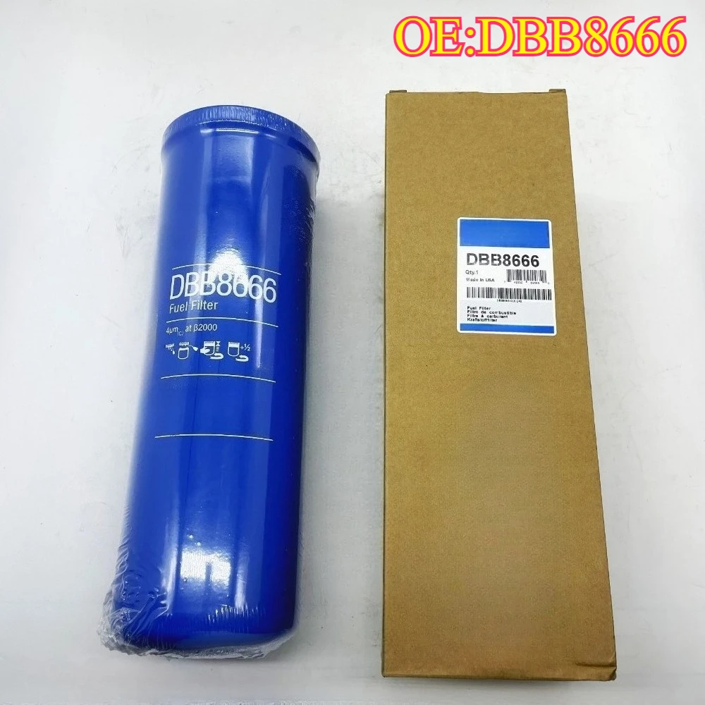 

High quality New For DBB8666 EcoFiltration BULK FUEL FILTER, SPIN-ON BLUE