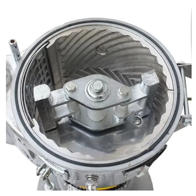 DF-15 Electrical mill grinder Automatic Continuous Herb Grinder Hammer Pulverizer automatic spray grinding machine 20000 RPM/min