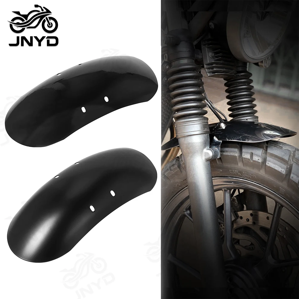 JNYD Motorcycle Front Custom Short Fender Mudguard Protector Cover Gloss Matte Black For Harley Sportster XL 48 2010-2017